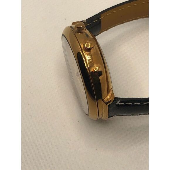 Fossil Q FTW5022 Women's Black Leather Analog Dial Wrist Hybrid Smart Watch HK16 - Picture 6 of 9